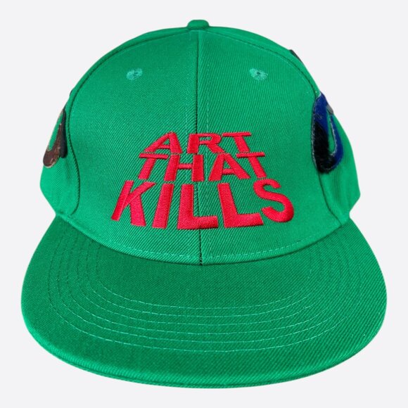 Buy Gallery Dept. ATK G Patch Fitted Cap  Gallery Dept Green & Multicolor ATK G-Patch Fitted Hat